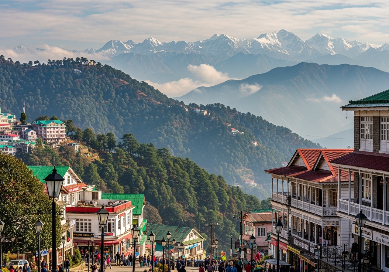 Mountain road and transportation