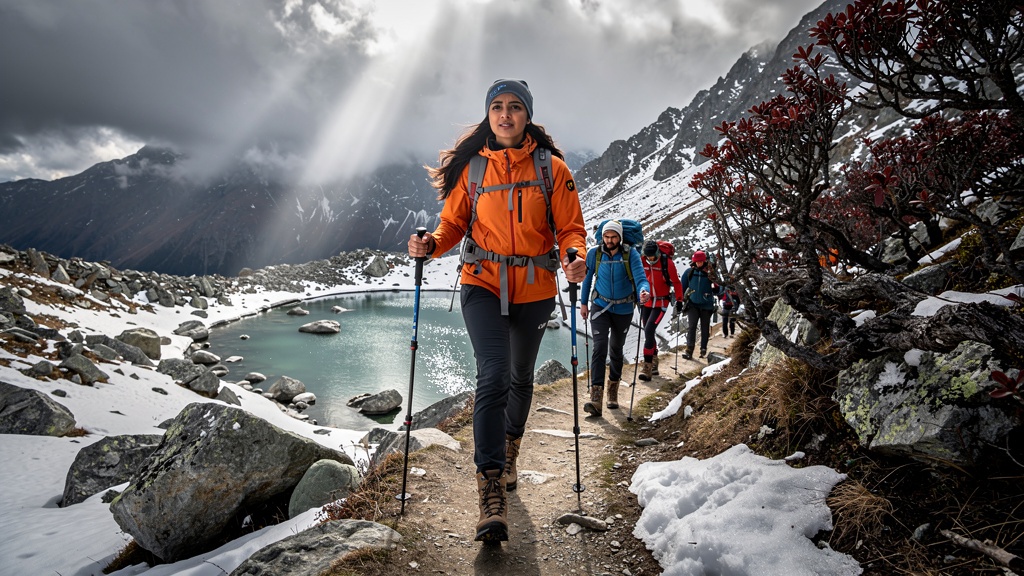 Roopkund lake trek Uttarakhand